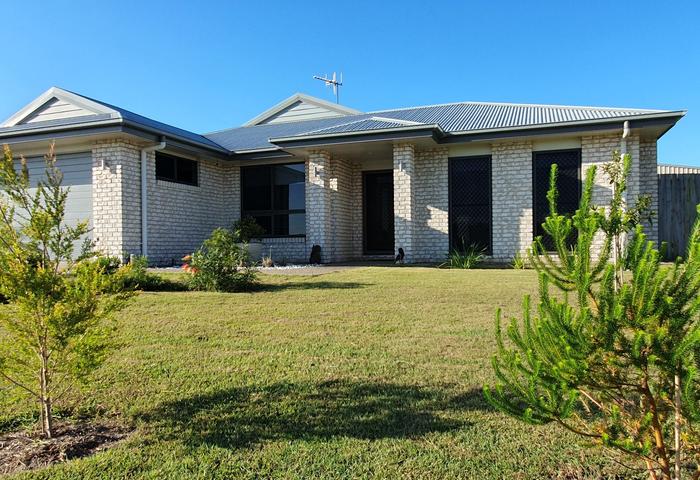 An immaculate single-storey house with open views.