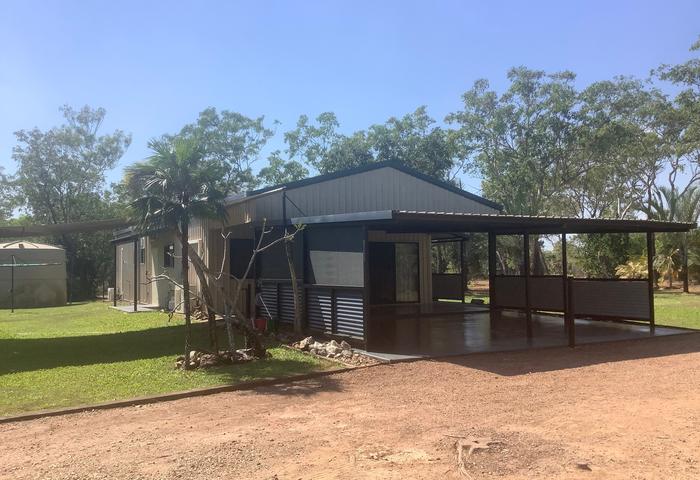 3br 2 bath home 55 Finn Rd, Berry Springs, 5 acres. Big shed