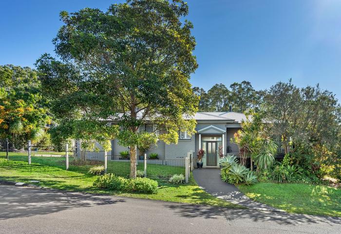Light filled home with golf course views