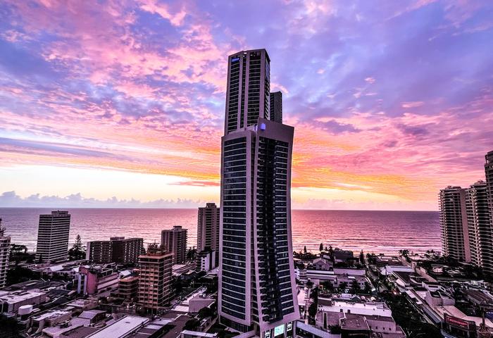 Stunning Ocean View Apartment in Circle on Cavill – Your Coastal Sanctuary Awaits!