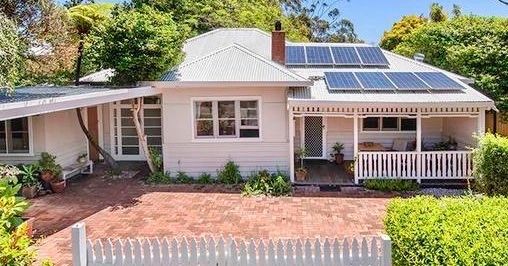 house in the heart of town