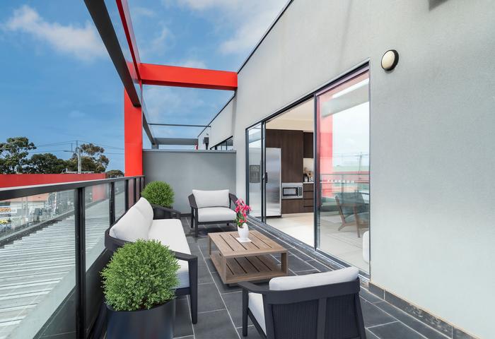 Sleek Living with Skyline Views -302/51 Gaffney St, Coburg 