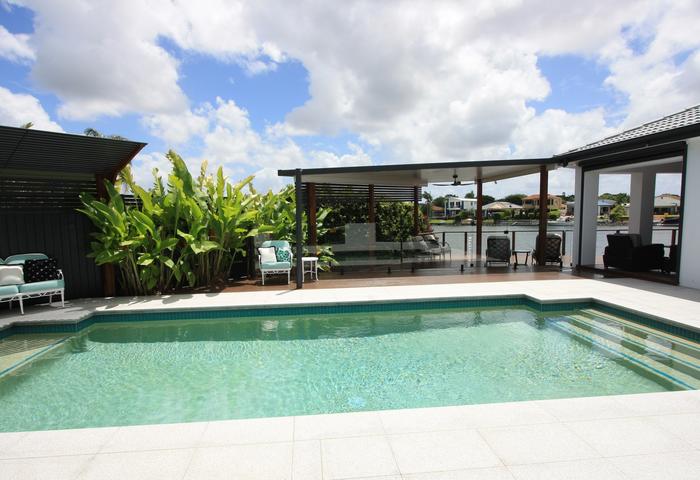 Luxurious North Facing to Wide Waterfront Retreat in Monterey Keys, Helensvale