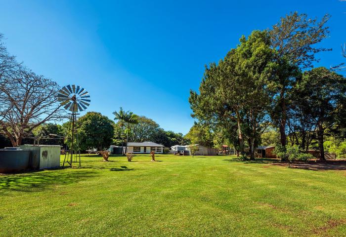 Rural retreat in Bonville on rare flat 2 acres.